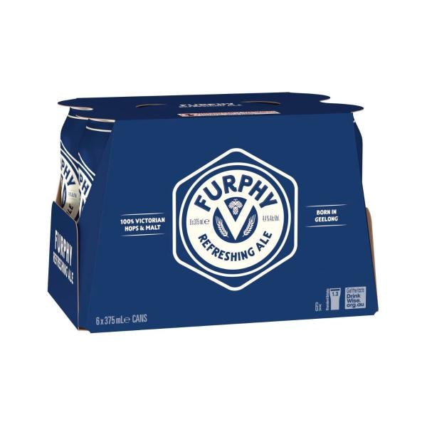 Furphy Refreshing Ale Can 375mL | 6 Pack