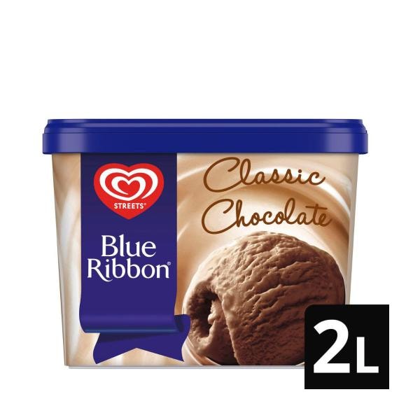 Streets Blue Ribbon Classic Chocolate Ice Cream Tub | 2L