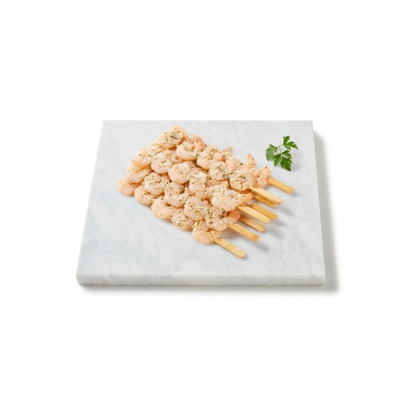 Coles Deli Thawed Prawn Skewers Garlic | 1 each