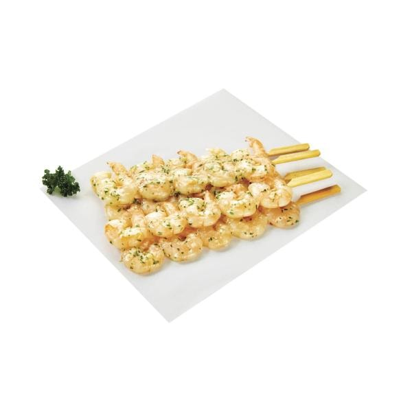 Coles Deli Thawed Prawn Skewers Garlic | 5 pack