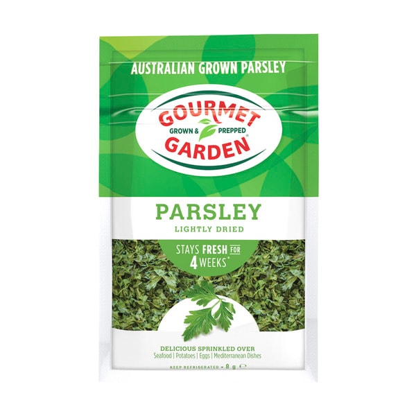 Gourmet Garden Lightly Dried Parsley Prepacked | 8g