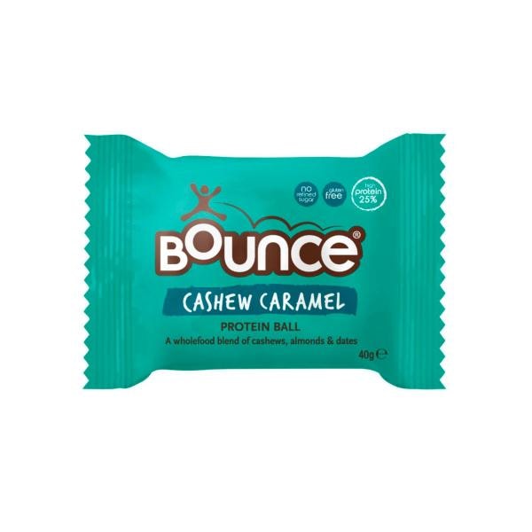 Bounce Gluten Free Cashew Caramel Protein Energy Ball | 40g