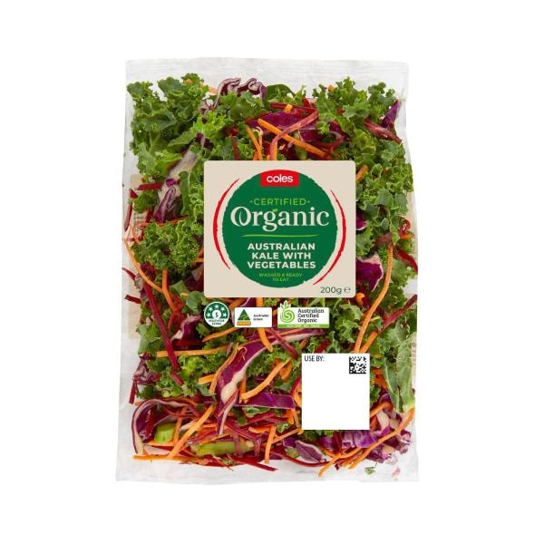 Coles Organic Kale With Vegetables | 200g