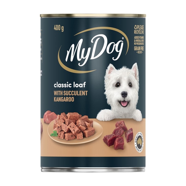 My Dog Classic Loaf With Succulent Kangaroo Can Wet Dog Food | 400g