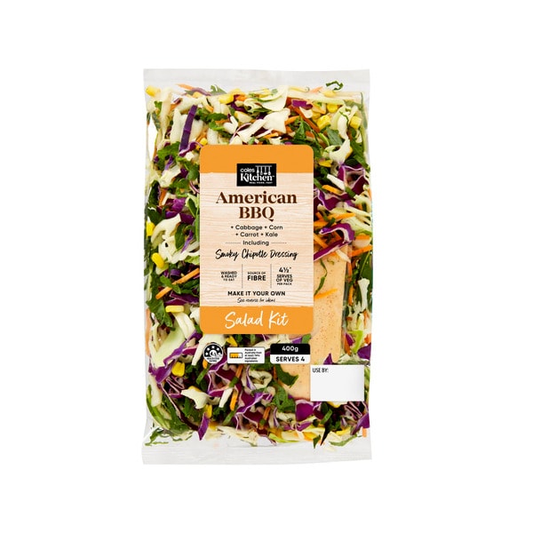 Coles Kitchen American BBQ Slaw Kit | 400g