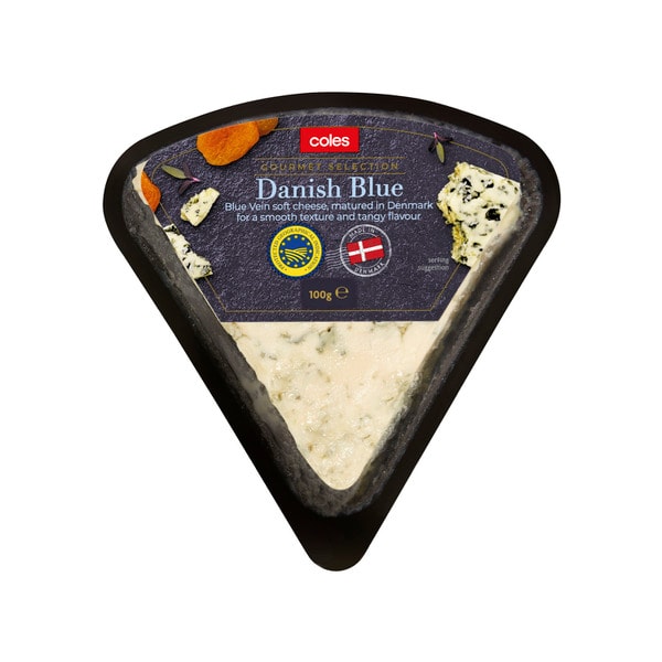 Coles Danish Blue Cheese | 100g