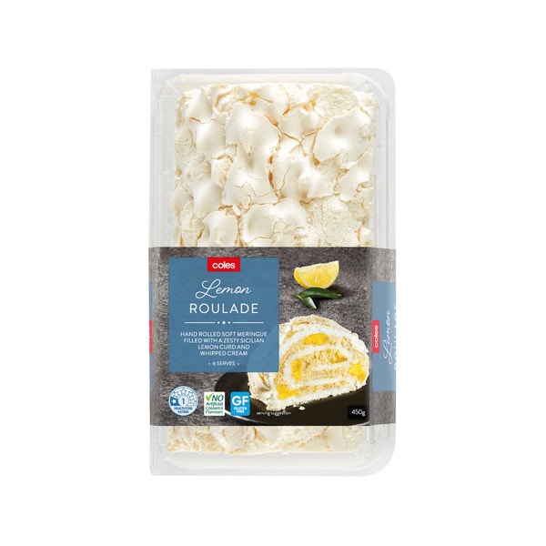 Coles Lemon Roulade | 450g