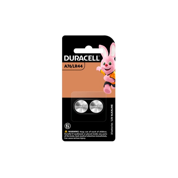 Duracell Alkaline LR44 A76 | 2 pack