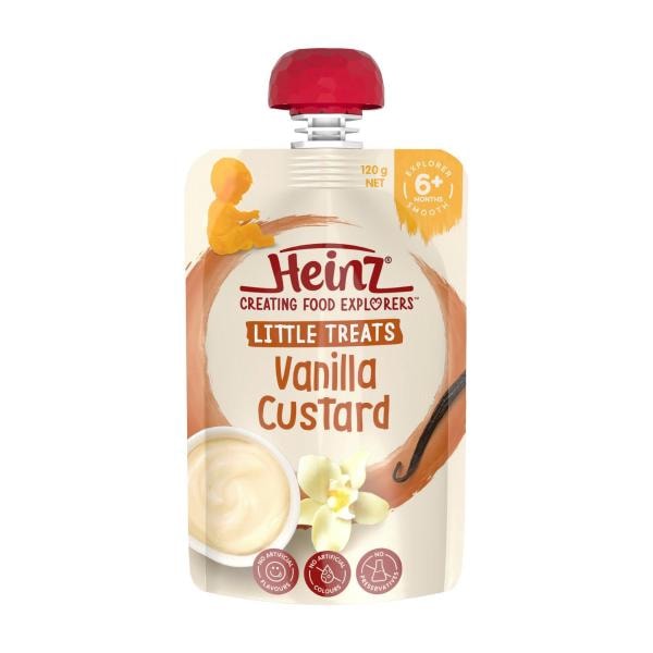 Heinz Simply 6m+ Vanilla Custard Pouch | 120g