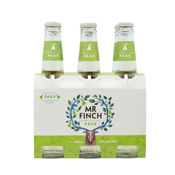 Mr Finch Pear Cider Bottle 330mL | 6 Pack
