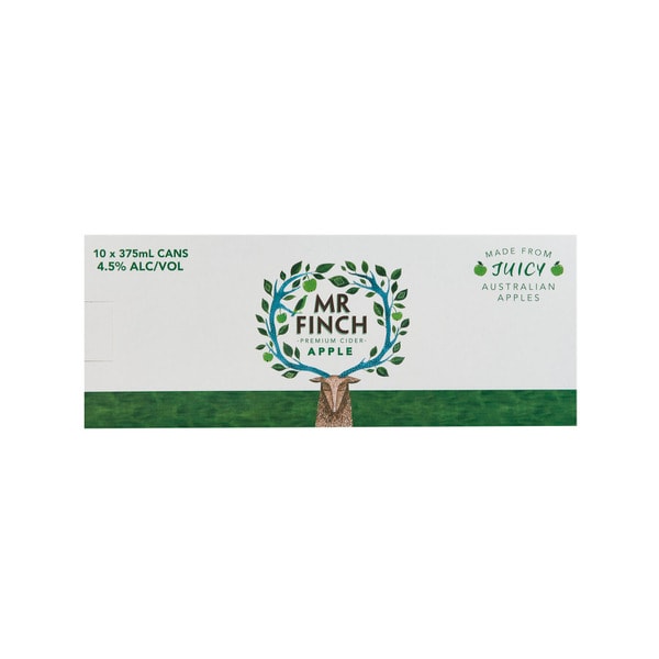Mr Finch Apple Cider Can 375mL | 30 Pack