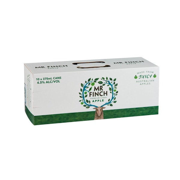 Mr Finch Apple Cider Can 375mL | 10 Pack