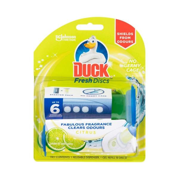 Duck Toilet Fresh Disc Bleach Citrus | 36mL