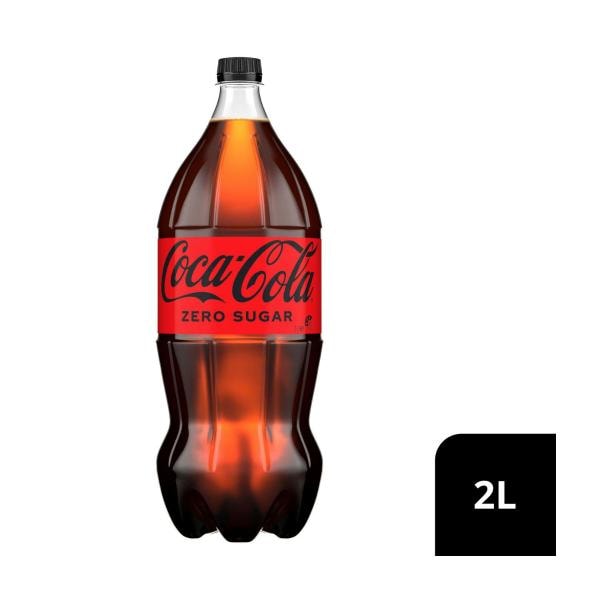 Coca-Cola Zero Sugar Soft Drink Bottle | 2L