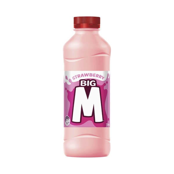 Big M Strawberry Flavoured Milk Bottle | 750mL