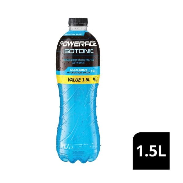 Powerade Isotonic Mountain Blast Sports Drink Flat Cap | 1.5L