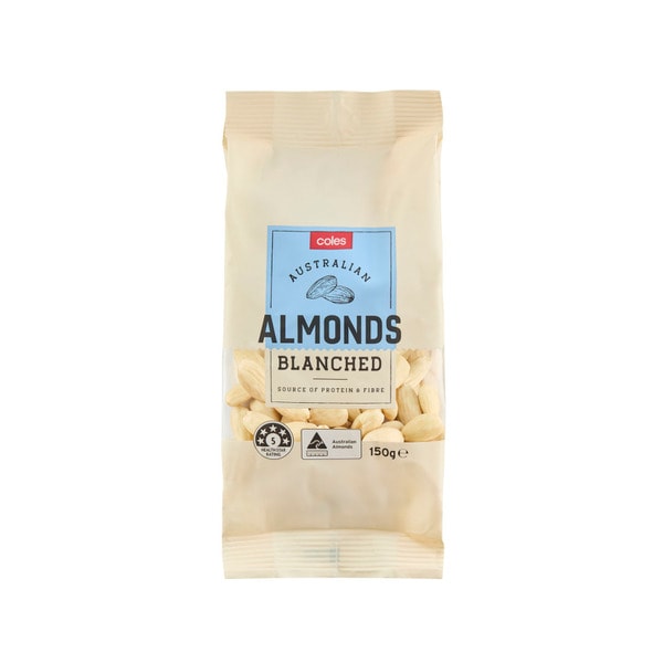 Coles Australian Blanched Almonds | 150g