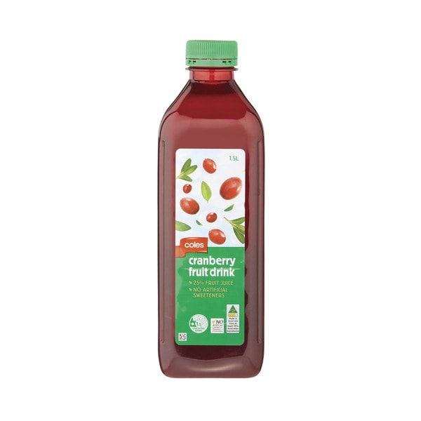 Coles Cranberry Drink | 1.5L