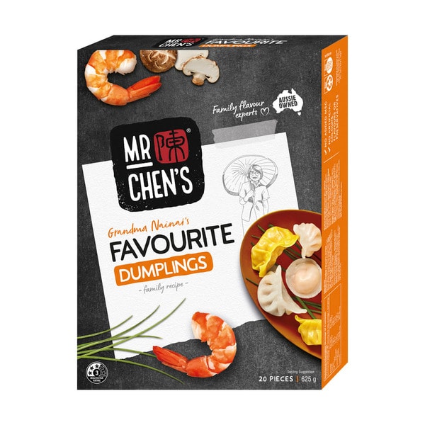 Mr.Chen's Frozen Family Dumpling Pack 20 Pieces | 625g