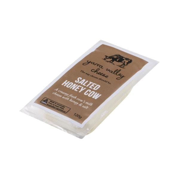 Yarra Valley Cheese Salted Honey Cow Cheese | 120g
