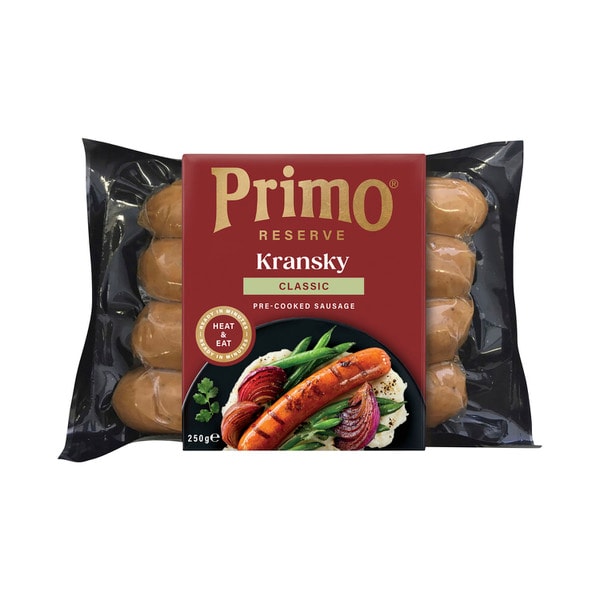 Primo Gluten Free Classic Kransky | 250g