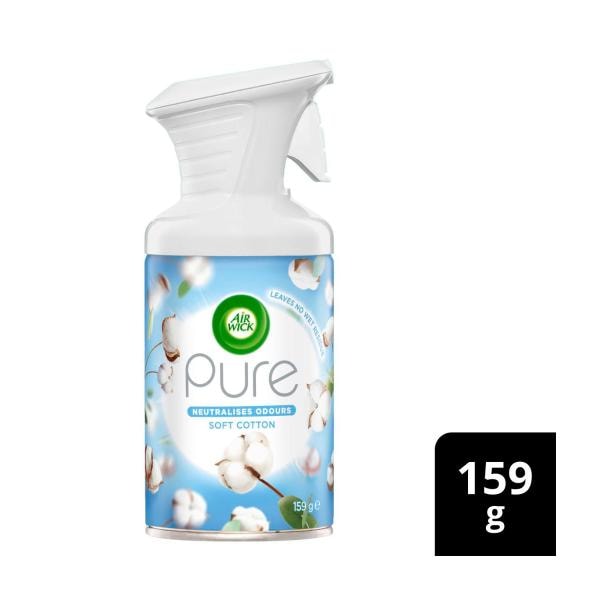 Air Wick Pure Soft Cotton Air Freshener Spray | 159g