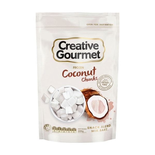 Creative Gourmet Frozen Coconut Chunks | 300g