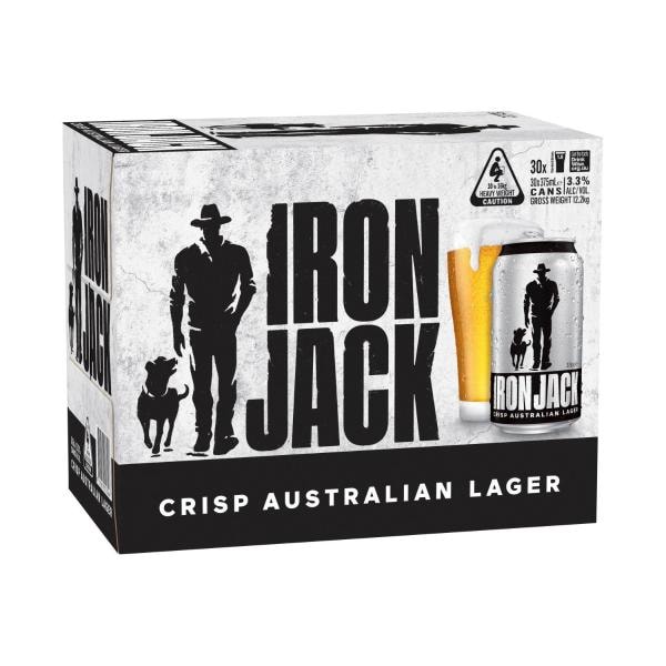 Iron Jack Block Can 375mL | 30 Pack
