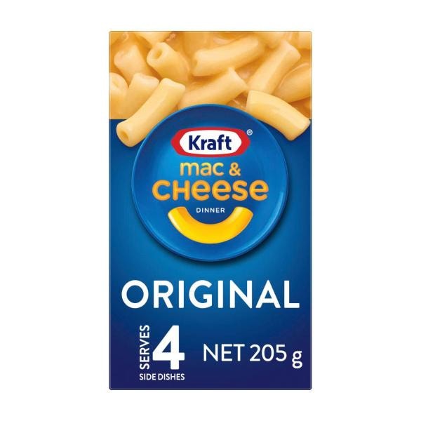 Kraft Mac And Cheese Original Pasta Macaroni Noodles | 205g