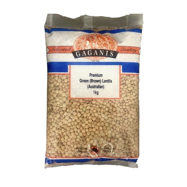 Gaganis Premium Green Brown Lentils | 1kg