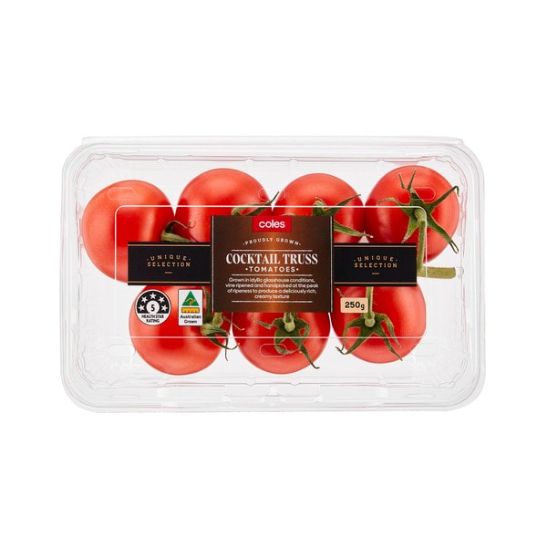 Coles Cocktail Truss Tomatoes | 250g