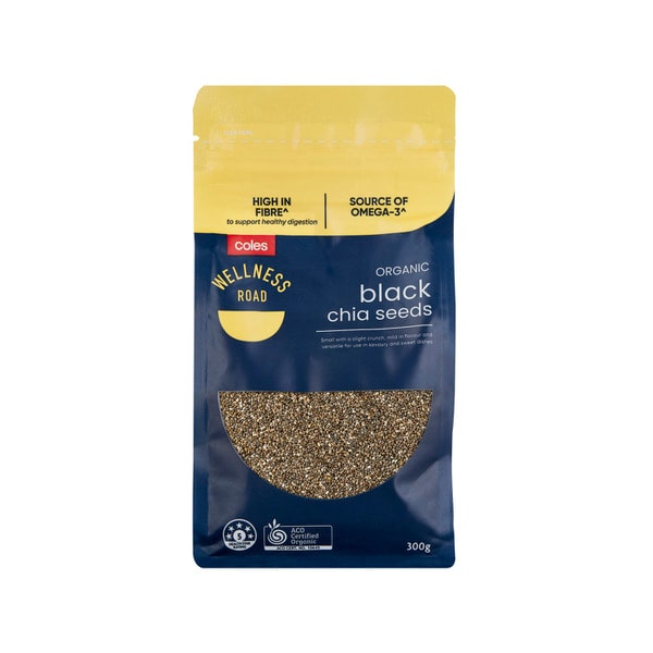Wellness Road Organic Black Chia Seeds | 300g