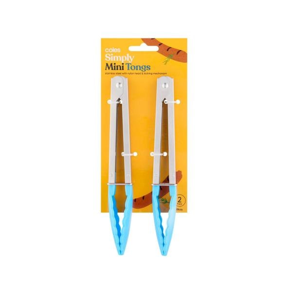 Coles Mini Tongs | 2 pack
