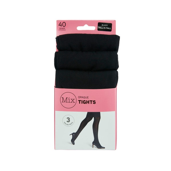 Mix Opaque Tights 40d | 3 pack