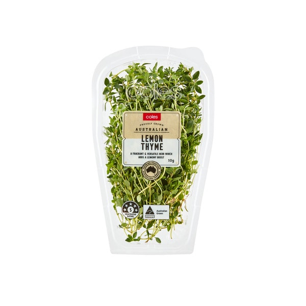 Coles Herb Lemon Thyme Punnet | 10g