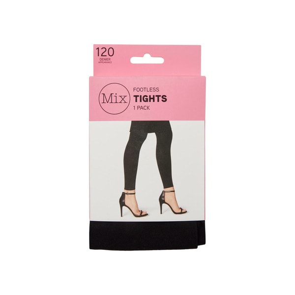 Mix Footless Tights 120 Denier | 1 pack