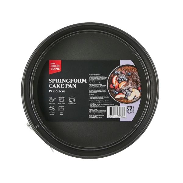 Cook & Dine Springform Cake Tin | 1 each