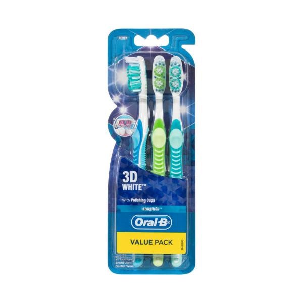 Oral-B 3D White Toothbrush | 3 pack
