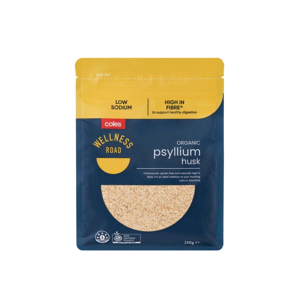 Coles Wellness Road Organic Psyllium Husk | 250g