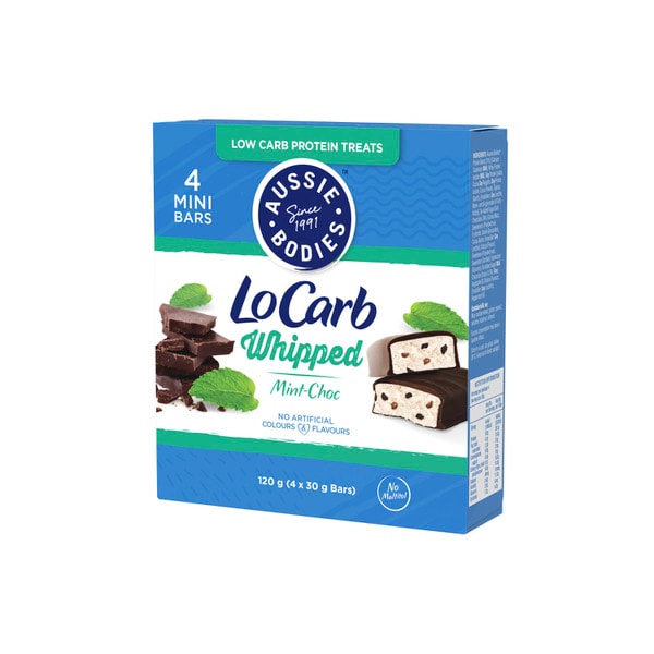 Aussie Bodies Low Carb Choc Mint | 120g