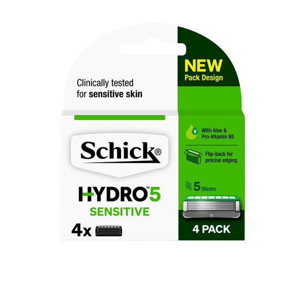 Schick Hydro 5 Sense Sensitive Refills | 4 pack