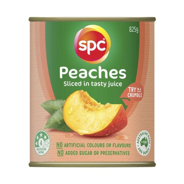 SPC Peach Slices in Juice Canned | 825g