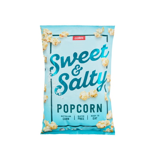 Coles Sweet & Salty Popcorn | 120g