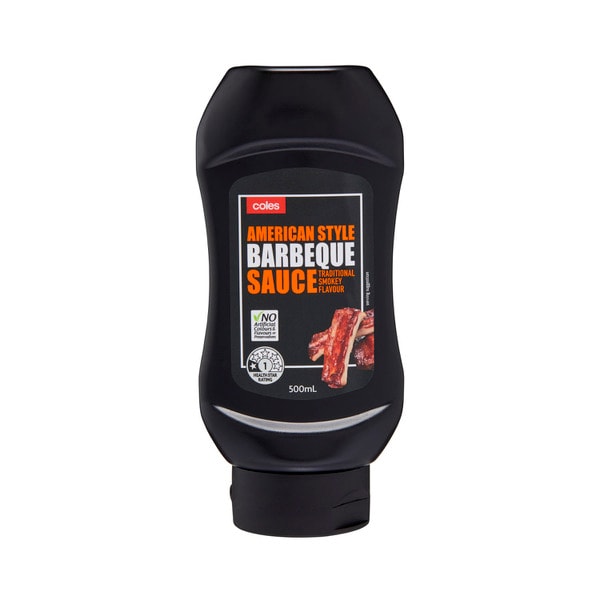 Coles American Style Barbeque Sauce | 500mL