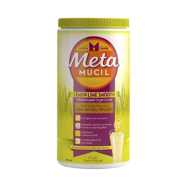 Metamucil 114 Dose Lemon Lime | 673g
