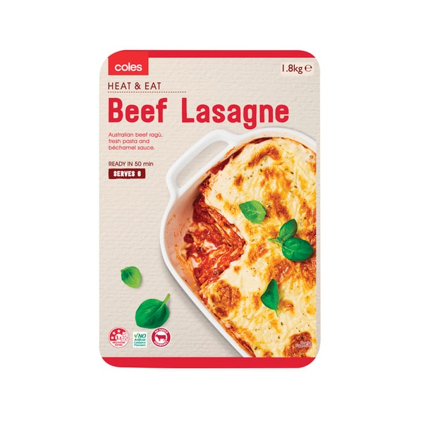 Coles Beef Lasagne | 1.8kg