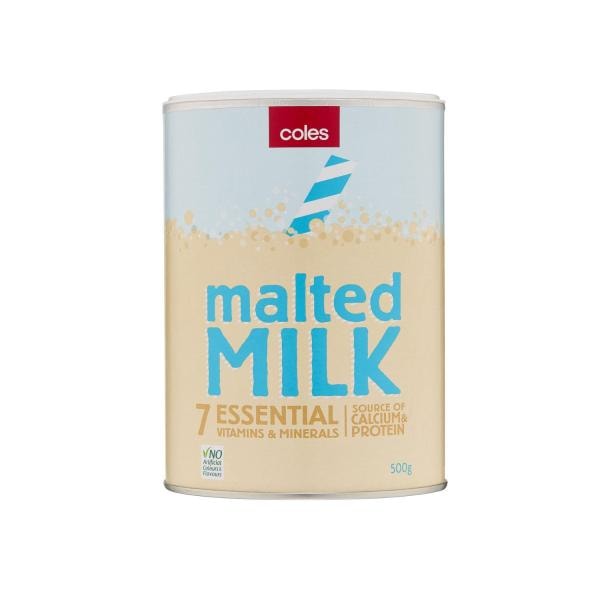 Coles Malted Milk Drink | 500g