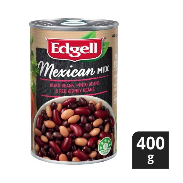 Edgell Mexican Mix With Black Beans Pinto Beans & Red Kidney Beans | 400g