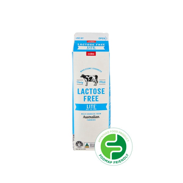 Coles Lactose Free Lite Milk | 1L