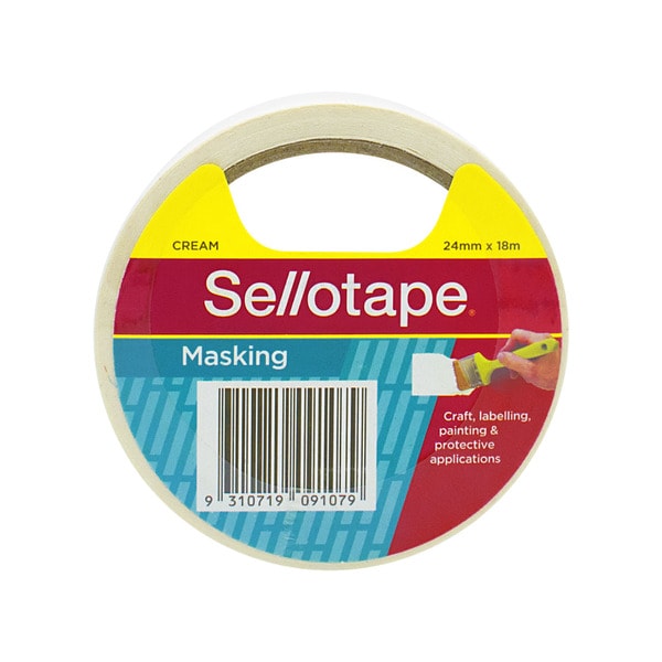 Sellotape Masking Tape 24mmX18m | 1 each